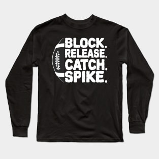 Block Release Catch Spike Long Sleeve T-Shirt